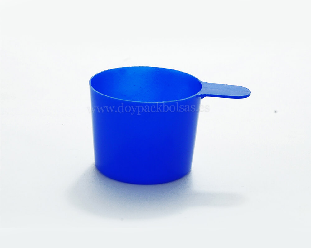 blue measuring scoops