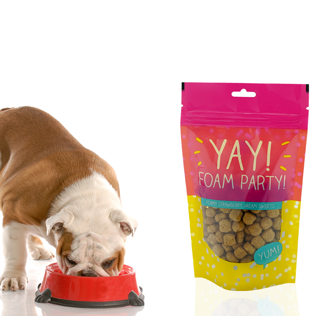 dog food packaging