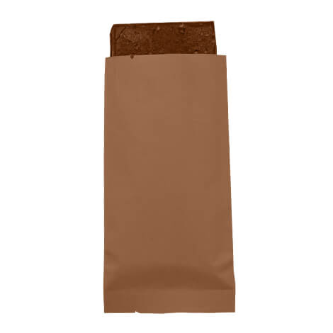 brown paper chocolate bar packaging