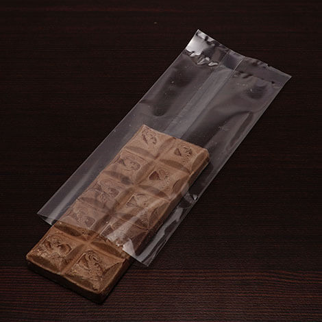 crystal clear chocolate bar