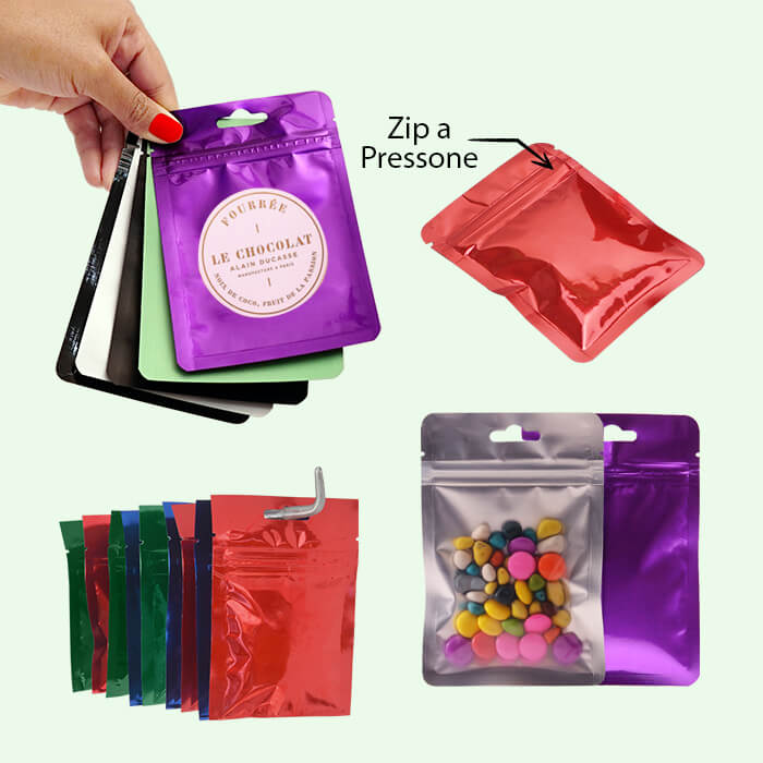 three side seal bags